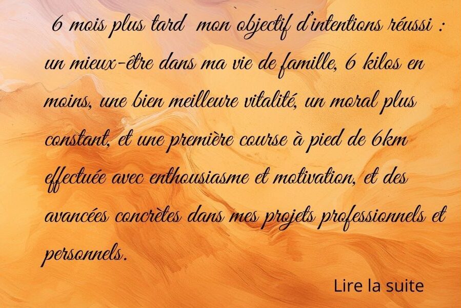 Du poids en moins, une vie avec plus de vitalité